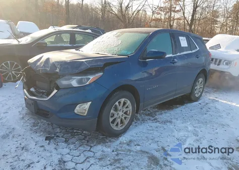 2021 Chevrolet Equinox Awd Lt из США, поврежденный, VIN 3GNAXUEV0ML335173